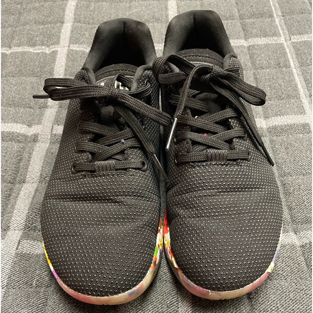 NOBULL Black Floral Trainers